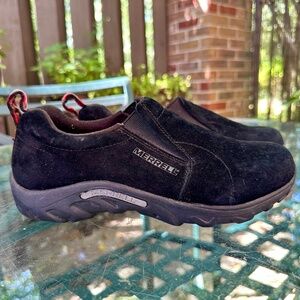 Kids Merrell Jungle Mocs - Black Suede - Size 5 1/2